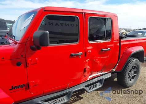 2025 Jeep Gladiator Texas Trail z USA, uszkodzony, nr VIN 1C6PJTAG9SL503611